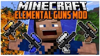 Minecraft Mods: Elemental Guns (Flamethrower & More!) | 'Minecraft Mod Spotlight' Minecraft Mods: Elemental Guns (Flamethrower & More!) | 'Minecraft Mod Spotlight'