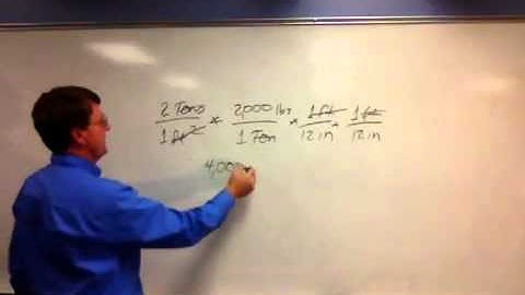 Dimensional analysis - Lesson 6-3 part 2