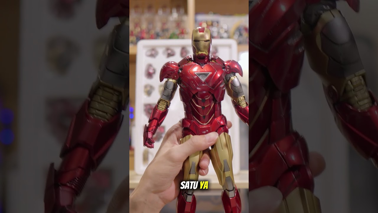 zthobbyjajan mark 6 play toy sebagus ini toh?! #shortvideo #ironman #actionfigures #short
