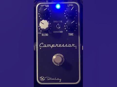 Keeley Compressor Plus recommended manual setting 2 - YouTube