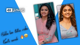 Hooka Baar Song Keerti Suresh Status Video