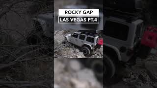 Rocky Gap Trail Rocks! Wrangler Rubicon Testing The Flex 🚙⛰️ #JeepWrangler #RockyGap #Vegas #OffRoad