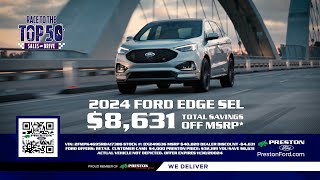 Preston Ford | Race to the Top 50 Sales Drive Continues!