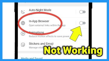 Telegram In App Browser Not Working | How To Turn Off Telegram In App Browser