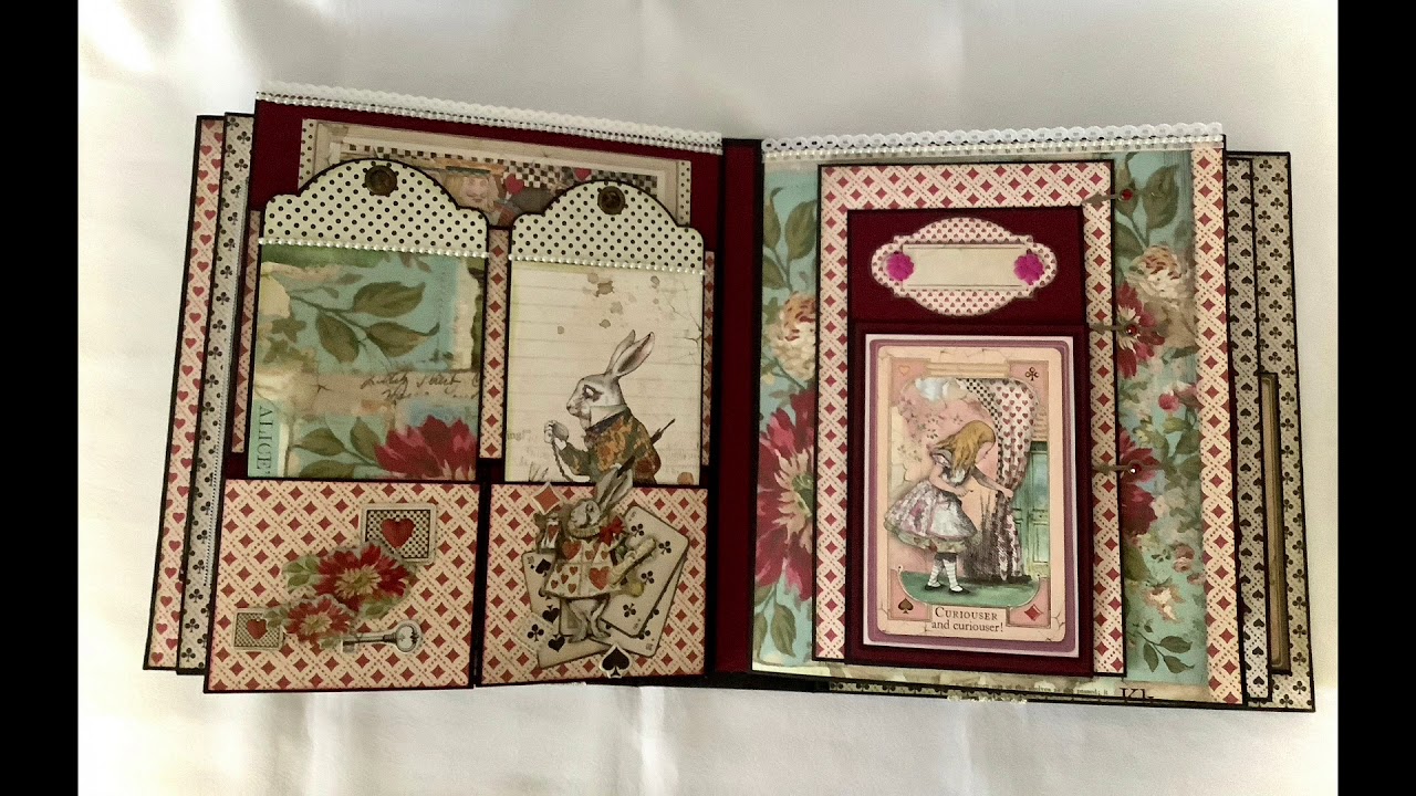 Album Scrap For You® Alice Gold Stampéria