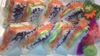 How to make sushi sandwich