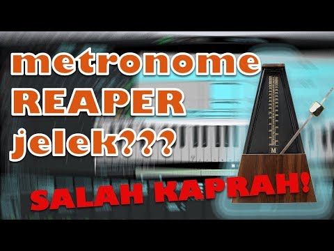 Metronome REAPER jelek: Salah Kaprah