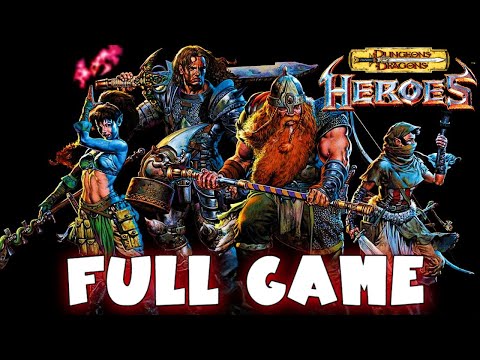 DUNGEONS u0026 DRAGONS HEROES * FULL GAME walkthrough * Longplay [XBOX]