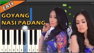 Duo Anggrek - Goyang Nasi Padang (Piano Tutorial ~ Easy & Simple)