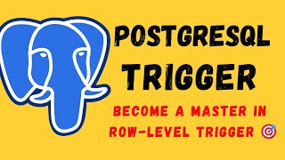 | PostgreSQL Tutorial in Hindi | Trigger | Row - Level Trigger |
