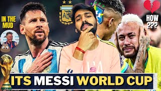 Prime Messi 🔥 Argentina vs Netherlands Fifa World Cup 2022 , Brazil vs Croatia , Penalty , Neymar