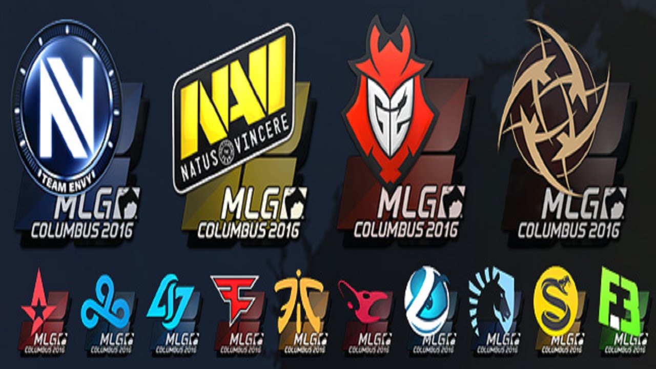 Открытие пакетиков с наклейками MLG Columbus 2016! - YouTube