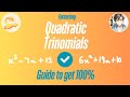 How to Factorise Quadratic Trinomials | A Step By Step Guide