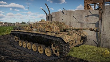 War Thunder Realistic Battle StuG III F Triple Ace