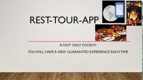 Rest App Tour