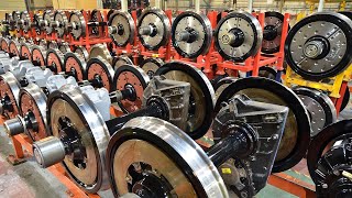 HYPNOTIC Video Railway Wheel Manufacturing Process And Modern Hydraulic Steel Forging Methods