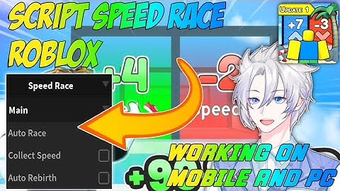 Script Speed Race Roblox Auto Race Collect Speed
