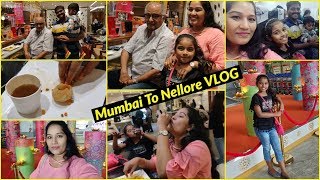 Mumbai To Nellore Vlog / బోనీ కపూర్ తో మా Flight జర్నీ?? / Bigg Boss Appy Fizz Challenge ???