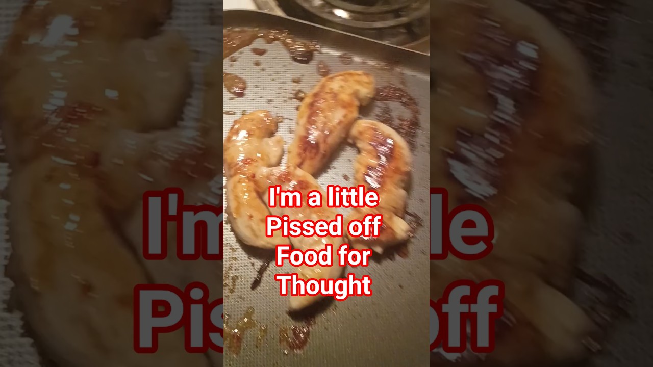 food for thought I'm good God is good 