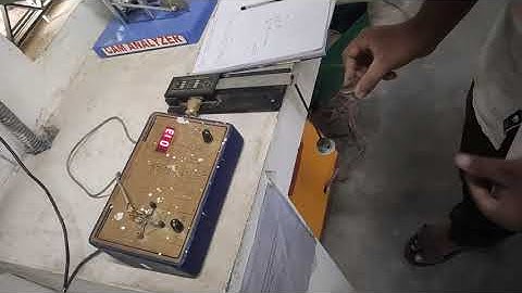 Transverse Vibration of Cantilever beam setup