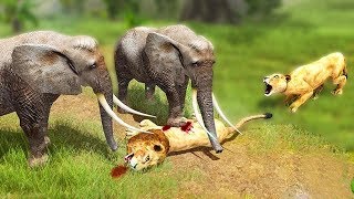 Lion Simulator Attack 3d Wild Lion Games - Android Gameplay screenshot 4