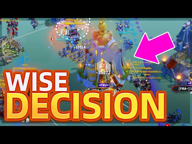 City Rally in KvK Use Protection FAST [Best Decision He did] | lapu lapu sucks Rise of Kingdoms class=