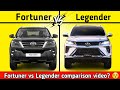 Toyota Fortuner vs Toyota Legender ? 😯 | comparison video | #shorts #car