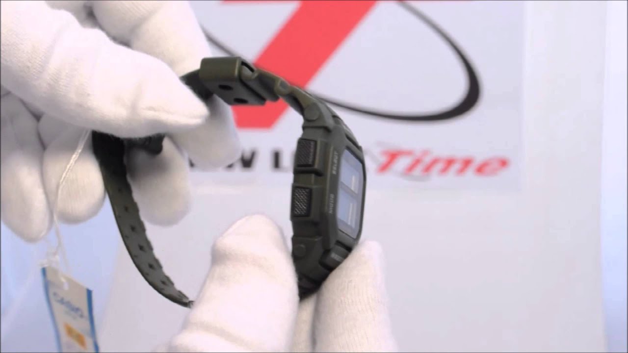 Relógio CASIO HDD S100 3AV - New Look Time - YouTube