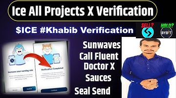 Ice All Projects $ICE #khabib verification || How to complete Ice khabib Task