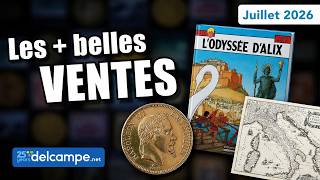 Les +BELLES VENTES Delcampe (juillet 2026) | Les objets de collection de la marketplace