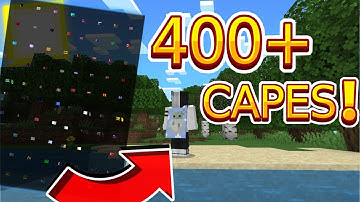The Custom Cape PACKAGE | 400+ CAPES | For MCPE 1.14 (FIXED)