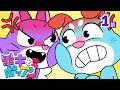 【NEW】 ベイビーキャット🐱 vs ベイビードッグ🐶 | 1話 | 赤ちゃんが喜ぶ動画 | キキとポップ Kikipuppup