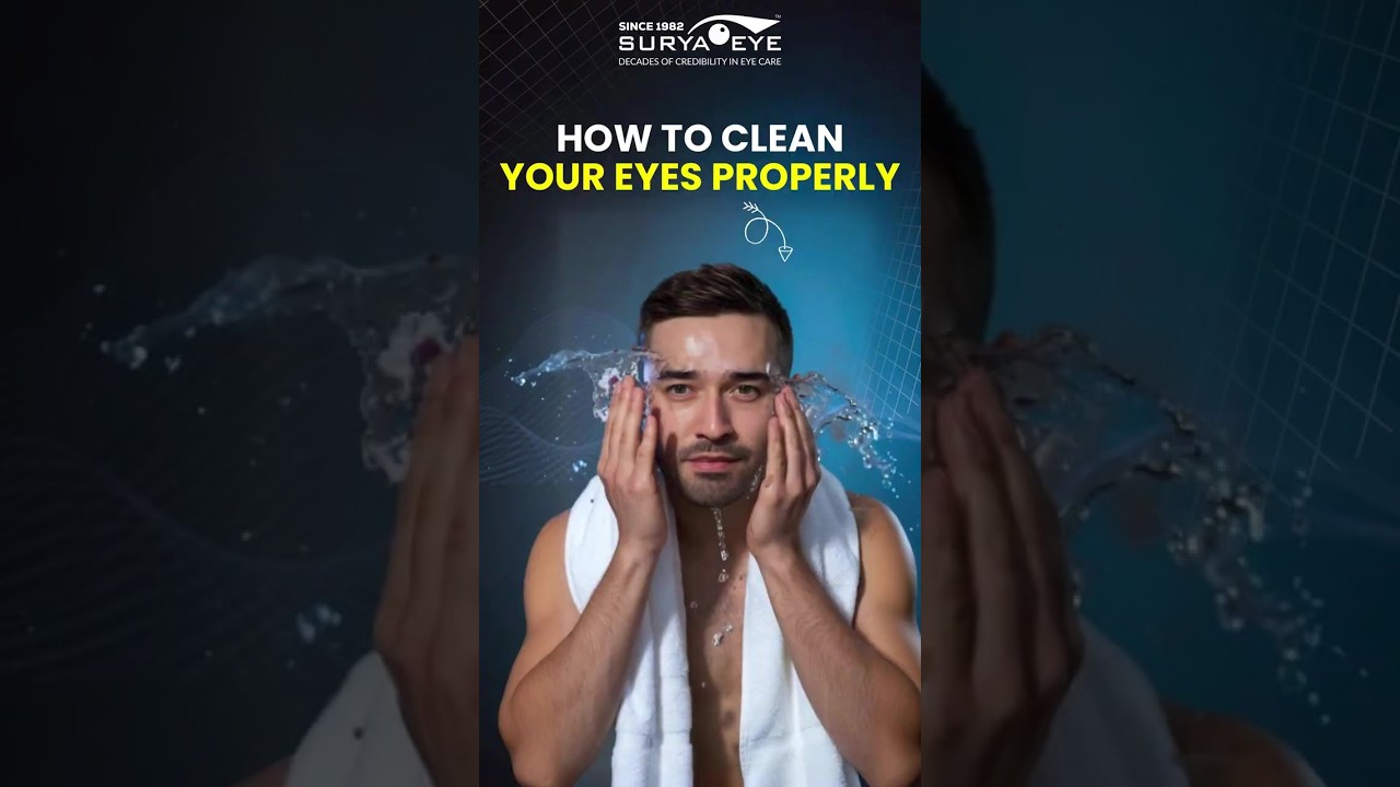 How to Clean Your Eyes Properly | Dr. Jay Goyal Eye Care Tips