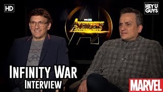 Directors Anthony Russo & Joe Russo On Thanos And Making The Ultimate Avengers Film - Infinity War