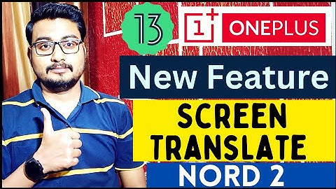 After Update New Feature Add Sidebar OnePlus Nord2 | OnePlus Smartphone After Update New Feature Add