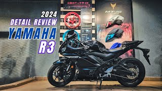 2024 ALL NEW YAMAHA R3 Detail Review, Onroad Price and exhaust Sound by KSC Vlogs 4,471 views 2 weeks ago 9 minutes, 38 seconds