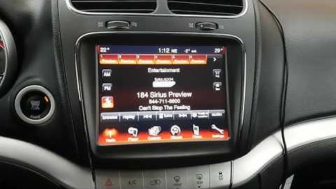 Adding backup camera reverse camera Dodge journey 8.4 screen