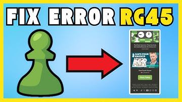 How To FIX Error  RG45 At Chess.com [NEW UPDATE]