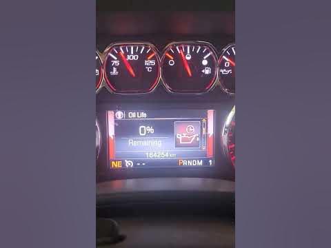 2015 GMC Sierra oil change reset - YouTube