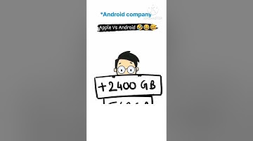 🤣🤣 Android 🆚 apple company🤣🤣🤣!! #shorts #trending #viralshorts credit by - UV Android gamer