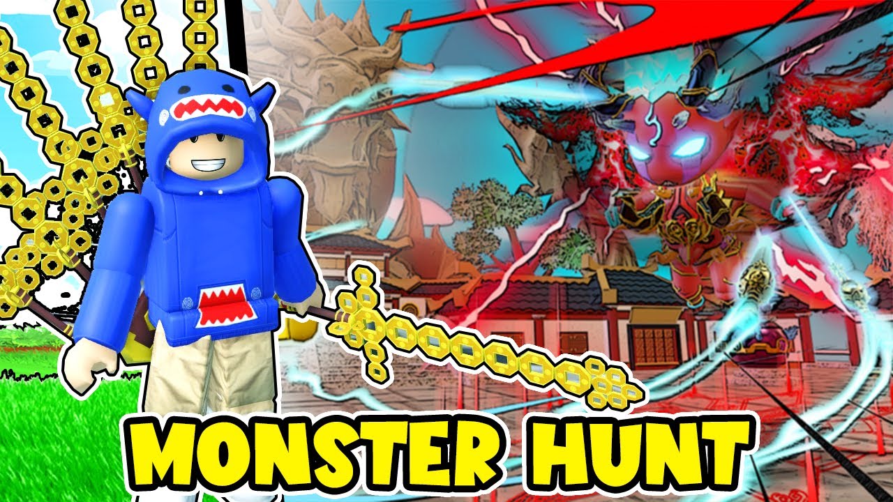 Code Game Monster Hunt Simulator