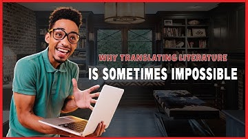 Why translating literature is sometimes impossible || WritersER