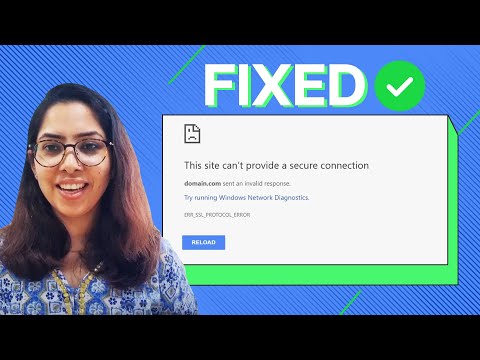 How to Fix “This Site Can’t Provide a Secure Connection” Error in Chrome