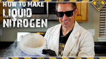 How To Make Liquid Nitrogen (Out of Thin Air)! TKOR On How To Make Homemade Liquid Nitrogen At Home!