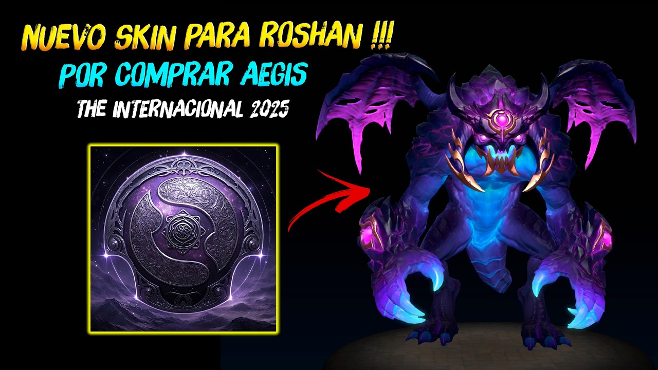 Cosmic Roshan Code NUEVO SKIN PARA ROSHAN !!! - Roshan Cosmico 2025 (Aegis The ...