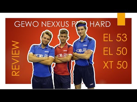 Gewo Nexxus HARD EL53 / EL50 / XT50 | পুনঃমূল্যায়ন | #টেবিল টেনিস