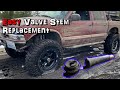 Quick and easy valve stem replacement  no need to remove the tire