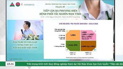 VILA - Tiếp cận nền tảng trong điều trị COPD: Đợt cấp hay triệu chứng