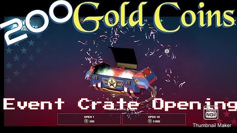 War Robots 200 Gold Coins Event Crate Opening || SpaceTech Fair Challenge