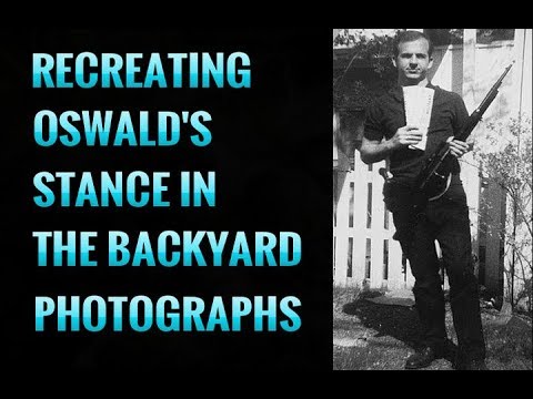 Recreating Lee Harvey Oswald S Stance In The Backyard Photographs